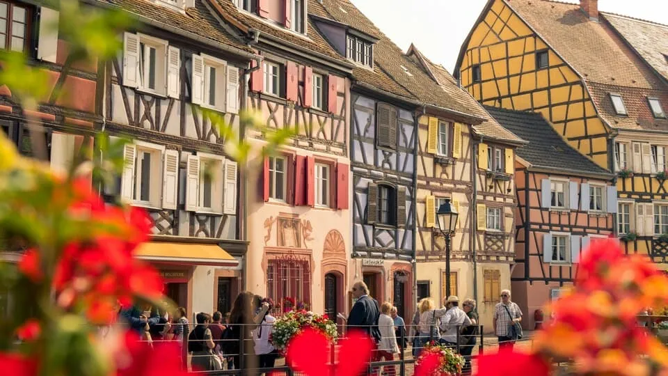 A photo of Colmar, in France.